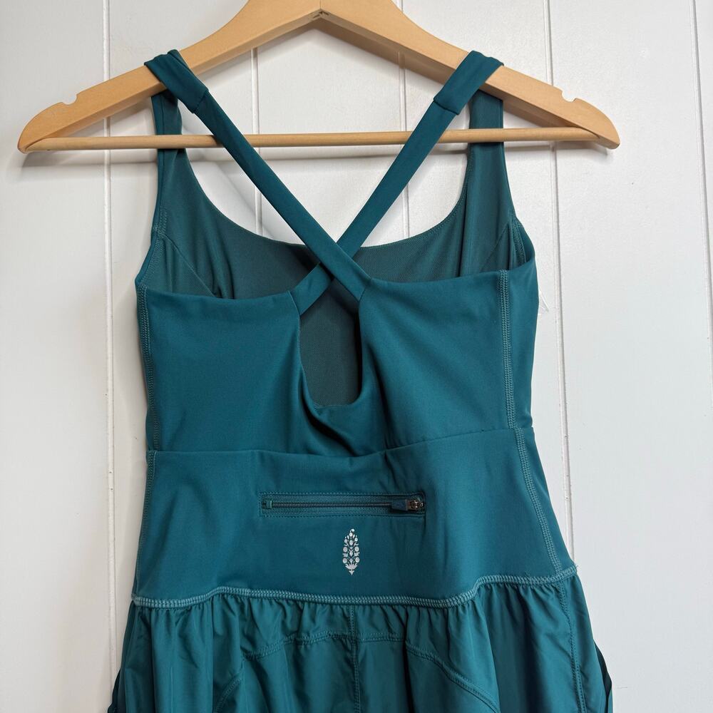 Free People jumpsuit cutout onesie one-piece activewear romper XS - Picture 8 of 11